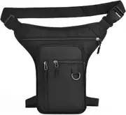 Leg Bag, Drop Leg Bag, Hiking Multi-Pocket Waist Fanny Pack, Thigh Pouch Outdoor Waist Bag