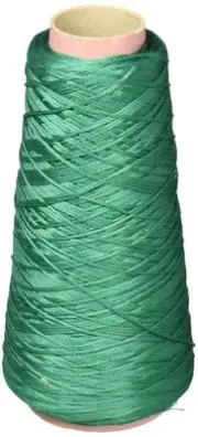 Six Strand Embroidery Cotton 100 Gram Cone, Aquamarine Dark