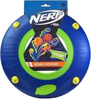 Wahu Nerf Sonic Howler Flying Disk - Tough, Fast, & Fun, Assorted Colors | Howling Flight for Rugged Play | Suitable for Ages 6 Years and Above