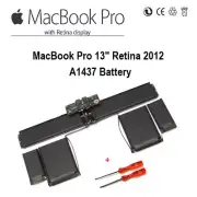 Genuine Apple MacBook Pro 13" Retina 2012 A1437 Battery 6600mAh + Tools Local