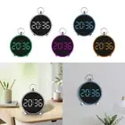 Digital Alarm Clock Tabletop Wall Hanging Modern Brightness