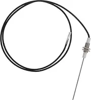Kisangel BBQ Igniter Replacement 900mm Long Wire Ignition Needle for Oven Grill Threaded Plug
