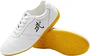 [JiuQing] Tai Chi Shoes Men Women Martial Arts Shoes Soft Bottom Barefoot Kung Fu Training Shoes for Wing Chun Qi Gong