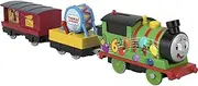 Thomas & Friends Motorized Toy Party Train Percy Battery-Powered Engine for Preschool Kids Ages 3+ Years