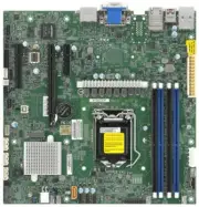 ✅Supermicro X12SCZ-F Motherboard mATX Comet Lake PC W480E Socket LGA1200