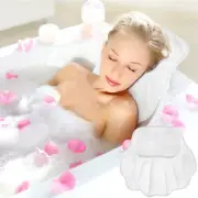 Bathroom Spa Bath Pillow Non-Slip Luxury Bathtub Headrest Cushion Comfortable▴⌘