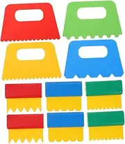 Milisten 10pcs Pigment Draw Scraper Scrappers Scrapers Scrapper Brush Small Brushes Paint Painting Accessories Plastic Draw Accessories Plastic