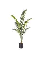 SOGA 150cm Artificial Green Rogue Hares Foot Fern Tree Fake Tropical Indoor Plant Home Office Decor