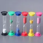 6Pcs/Set Hourglass 30S/1/2/3/5/10Minutes Sand Timer Sand Clock Desktop Gift