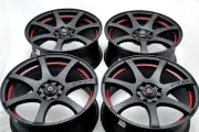 4 New 15x6.5 DDR ZK15 15" Rims Wheels CL Integra Vigor Aveo Cobalt 4x100 4x114.3 (for: Mitsubishi)