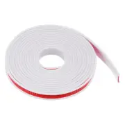 18mmx5000mm Flexible TPE Self Adhesive U-Shape Veneer Edging Edge Banding White