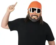 WWE Macho Man Randy Savage Deluxe Overhead Latex Costume Mask
