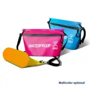 With Zipper Shoulder Bag Simple Waterproof Portable Crossbody Outdoor Travel