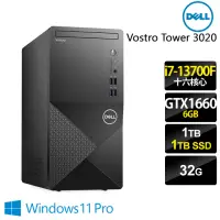 在飛比找momo購物網優惠-【DELL 戴爾】i7 GTX1660商用電腦(Vostro