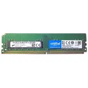 Crucial Kit 16GB (2x 8GB) 2666MHz DDR4 ECC UDIMM PC4-21300 288-Pin Server Memory