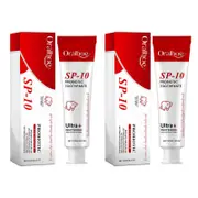 SP-10 Probiotic Toothpaste Whitening, Fresh Breath, Deep Cleaning Care 2pcs