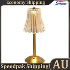 Crystal Table Lamp Rechargeable 2000mAh Battery Operated Dimmable Bedside Lamp A