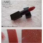 NARS AUDACIOUS LIPSTICK 惹火唇膏 _(#MONA 桃木紅 送#JANE 陶土玫瑰)