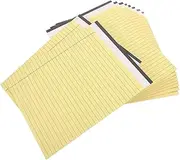 SEWACC Business Memo Pads 10 Pack Wide Ruled Legal Pads Perforated Notebooks Lined Paper for Daily Use Planner Notebook