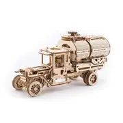 Made in Ukraine UGears UGM 11 Truck With Tanker Wooden Model Kit 3D Puzzle