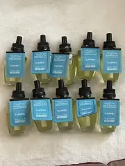 10x New Bath Body Works Wallflowers Flannel Diffuser Refill Bulbs