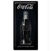 Coke Sign of Good Taste Metal Tin Sign