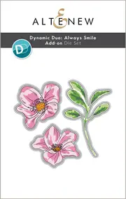 Altenew Dynamic Duo- Always Smile Add-on Die Set