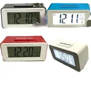 [Vanguard Universal] Small Sound Sensing Light Digital Clock - White