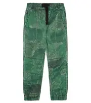 [Stella McCartney Kids] Stella McCartney Kids Printed cotton canvas pants Y 6 green