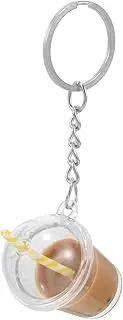 [Yardenfun] Cute Keychain Kawaii Keychain Milk Tea Keychain Backpack Pendant Charm Bubble Tea Key Ring