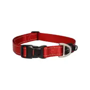 Rogz Red X-Large 25mm Wide x 43cm to 70cm Classic Utility Collar for Dogs & Puppies