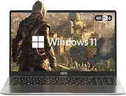AOC15.6 Versatile Laptop with Intel N97 Processor,16GB DDR4 512GB SSD,1080P FHD Display, Windows11,5000mAh Battery,180° Foldable Design, USB3.2 Type-C, Ideal for Productivity and Entertainment.