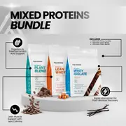 [Top Athlete] Mixed Proteins Bundle 3kg, Vanilla Bean / Vanilla Bean / Vanilla Bliss