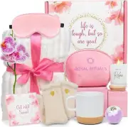 Get Well Soon Gifts for Women, 10 pcs Care Package Feel Better After Surgery box