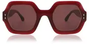 Isabel Marant IM 0004/N/S LHF/U1 Men's Sunglasses Burgundy Size 52