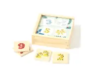 Zookabee Wooden Learning Numbers Kids/Toddler Educational/Sensory Play Toy