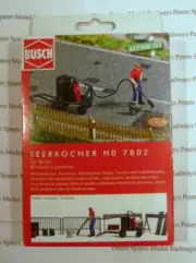 Busch 7802 Tarmac Repair Road Workers HO OO Gauge