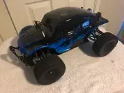 RC custom TT-02B 4wd 3650 brushless hobby wing motor, carbon fiber chassis
