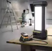 NEW Koda LED Tower Work Light with Power and USB, 9000 Lumens 360° Illumination