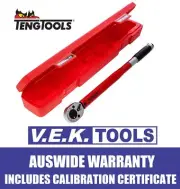 TENG TOOLS 1/4" TORQUE WRENCH WITH CALIBRATION CERTIFICATE- 5-25NM-sp kc