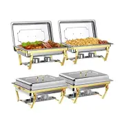 Chafing Dishes for Buffet Set: Chafers for Catering - Chafing Dish Buffet Set...
