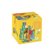 Djeco My Friends Blocks Kids/Children Interactive Play Stacking Toy Set 12m+