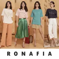 在飛比找momo購物網優惠-福利品Ronafia精選100%美國棉T(U)