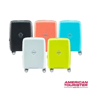 【AMERICAN TOURISTER 美國旅行者】20吋SQUASEM可擴充防盜拉鍊PP避震輪登機箱/行李箱(多色可選)