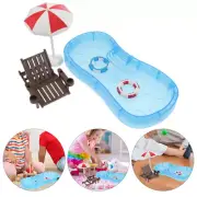 Swimming Pool Model Prop Miniature Accessories Micro Scene Child