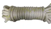 7/16" (11mm) x 35' 12-Strand Braided Polyester Rope, Rigging Line, Loopie Rope