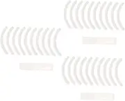 Minkissy 3sets Eyelash Applicator Lash Extension Display Clip Compact Grafting Kit for Travel 10pcs*3