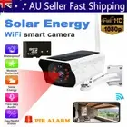 1080P IP WIFI Solar Camera Wireless Outdoor HD Home Security +64G Card Batteries
