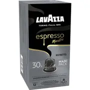 Lavazza Espresso Ristretto Nespresso Compatible Coffee Pods 30 pack