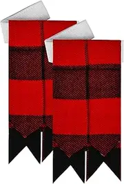 [DSS KILTS] Scottish Kilt Socks Flashes for Men-Kilt Hose Flashes for Men